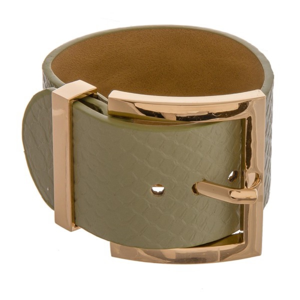 Snakeskin Buckle Bracelet
